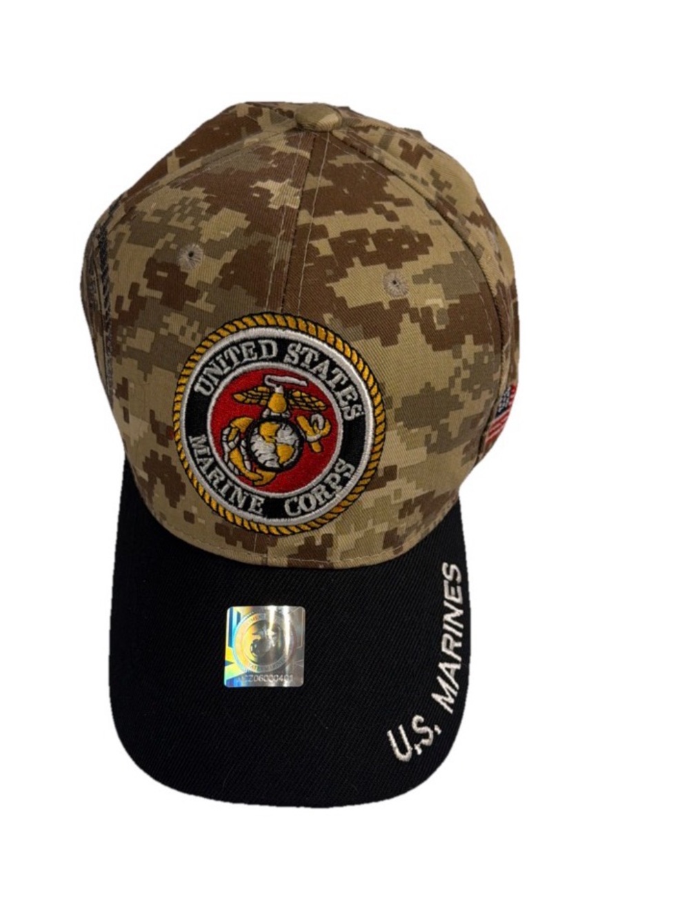USMC Marine Corps US Digi camo design baseball cap hat Officially Licensed